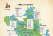 Administrative divisions of Sambalpur District Sambalpur District