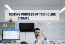 Tricholine Citrate Testing Process T C C