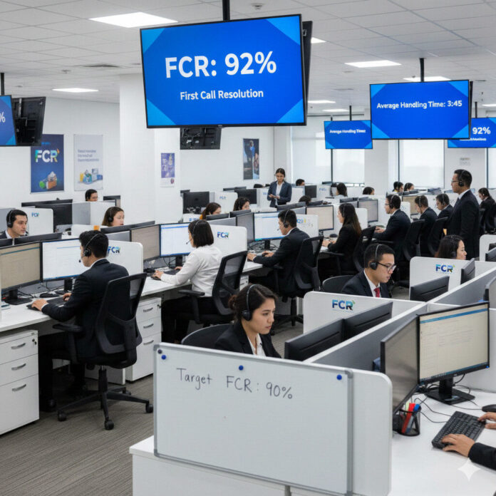 First Call Resolution (FCR)