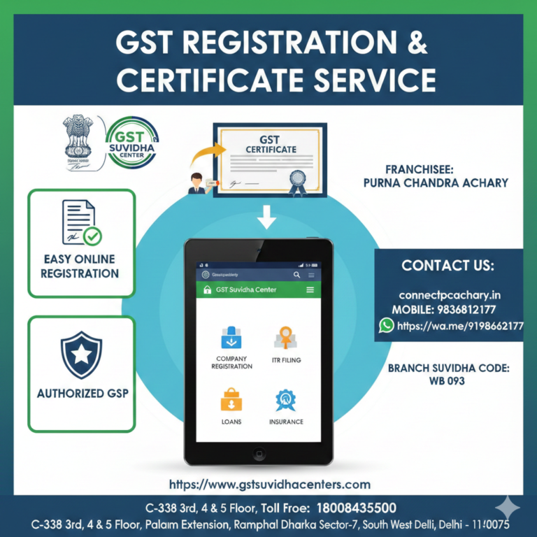 Professional GST Registration & Certification Services Professional GST Registration & Certification Services