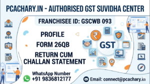 Form 26QB Return Cum Challan Statement