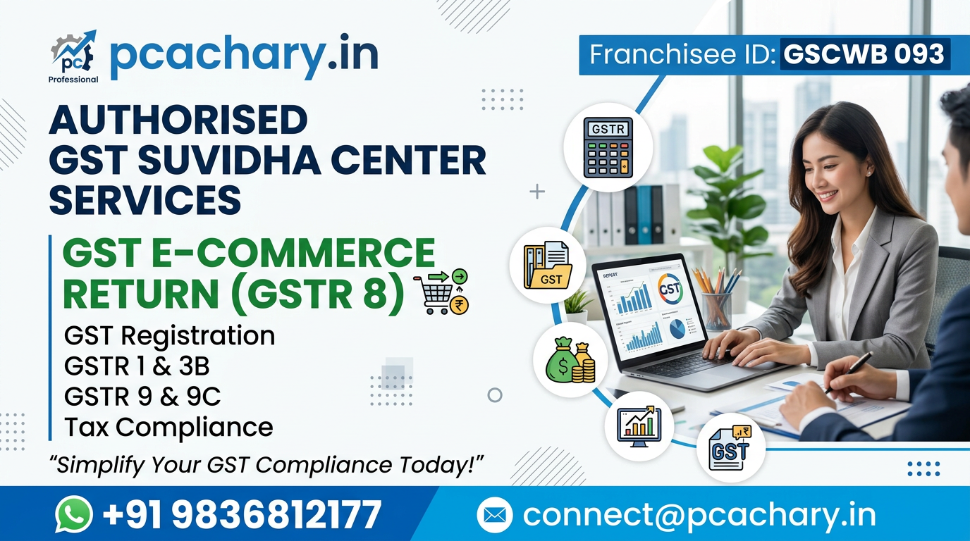 GST E-Commerece Return (GSTR 8)