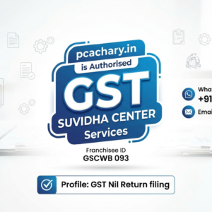 GST Nil Return filing without commission