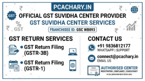 GST Return(3B and R1) (Without commission)