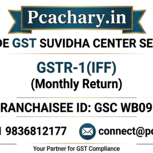 GSTR-1(IFF) (Monthly Return) GSTR-1(IFF) (Monthly Return)