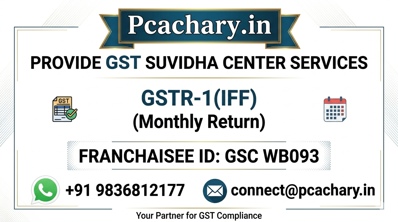 GSTR-1(IFF) (Monthly Return) Without Commission