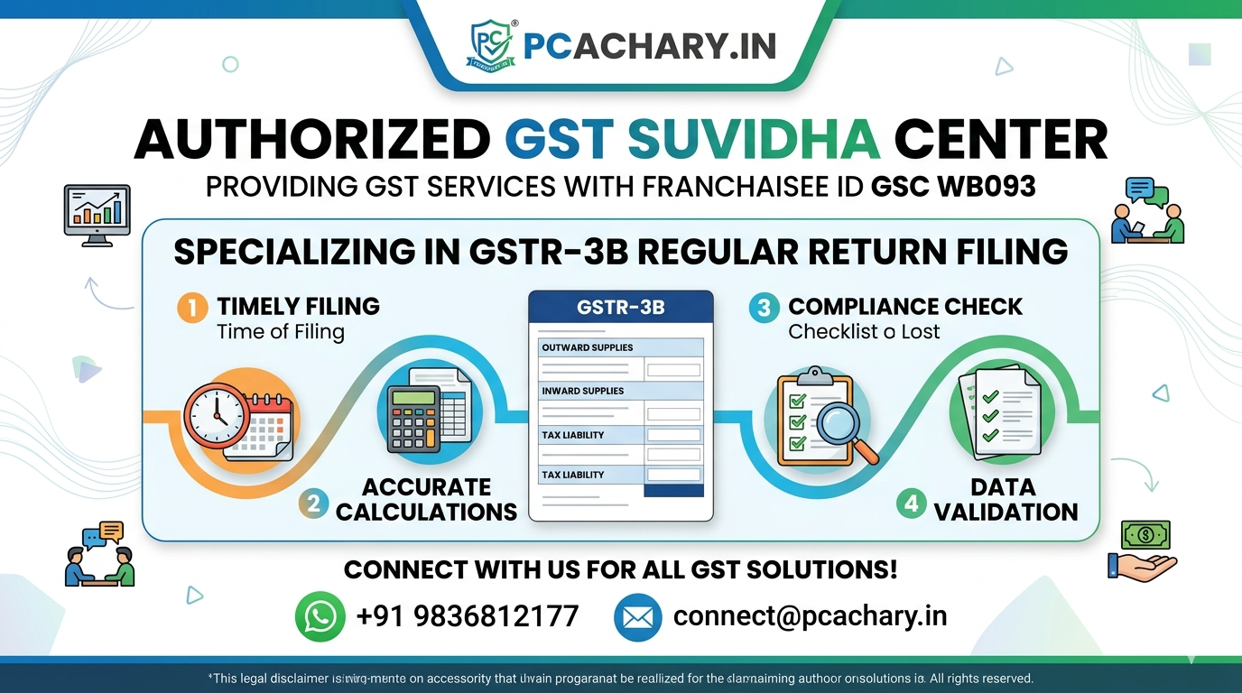 GSTR-3B Service(GST regular return)(Monthly)
