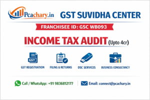 INCOME TAX AUDIT (Upto 4cr)
