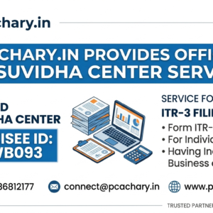 ITR-3 (For Individuals & HUF Having Income from Business of Profession)