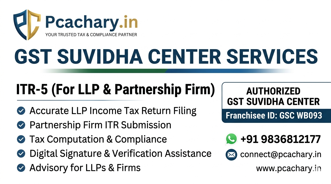 ITR-5 (For LLP & Partnership Firm)
