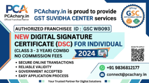 NEW Digital Signature Certificate for Individual (Class 3 – 3 Year) Without commission 2024