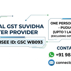 One person company-puducherry (Upto 1 Lac Capital)(Excluding Goverment fees) One person company-puducherry (Upto 1 Lac Capital)(Excluding Goverment fees)