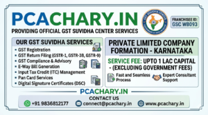 Private Limited Company-Karnataka (Upto 1 Lac Capital)(Excluding Goverment fees)