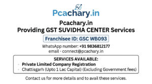 Private Limited Company-Chattisgarh (Upto 1 Lac Capital)(Excluding Goverment fees)