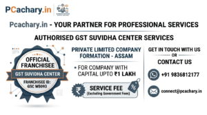 Private Limited Company-Assam (Upto 1 Lac Capital)(Excluding Goverment fees)