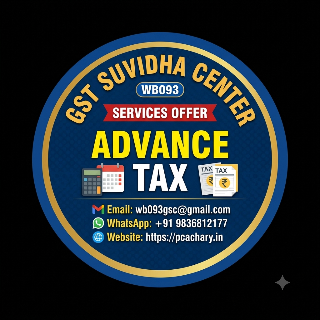 ADVANCE TAX ADVANCE TAX