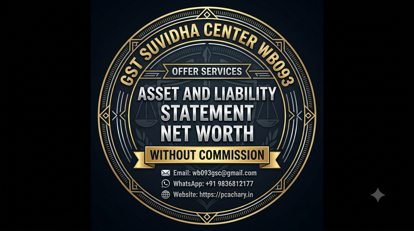 Asset and liabilitiy Statement Net Worth – without commission Asset and liabilitiy Statement Net Worth – without commission