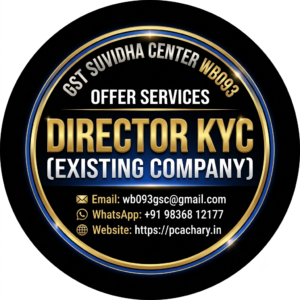 Director KYC(Existing Company) Director KYC(Existing Company)