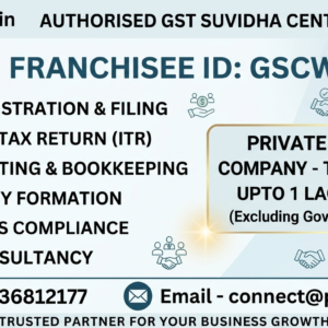 Private Limited Company-Tamil Nadu (Upto 1 Lac Capital)(Excluding Goverment fees)