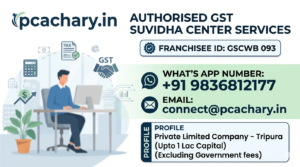 Private Limited Company-Tripura (Upto 1 Lac Capital)(Excluding Goverment fees)
