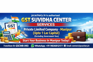 Private Limited Company-Manipur (Upto 1 Lac Capital)(Excluding Goverment fees)