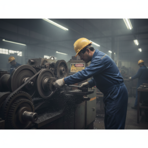 Section 22: Work on or near machinery in motion.