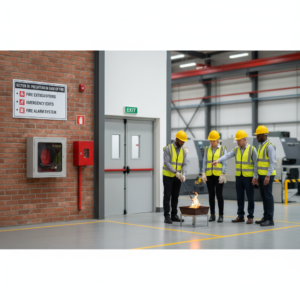 Section 38: Precautions in case of fire.