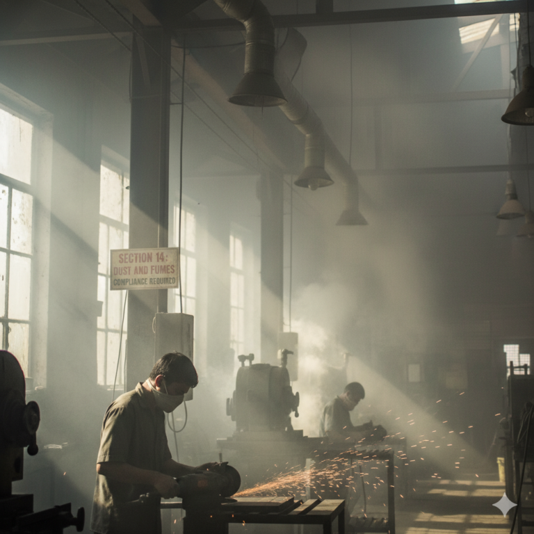 Section 14: Dust and Fumes.