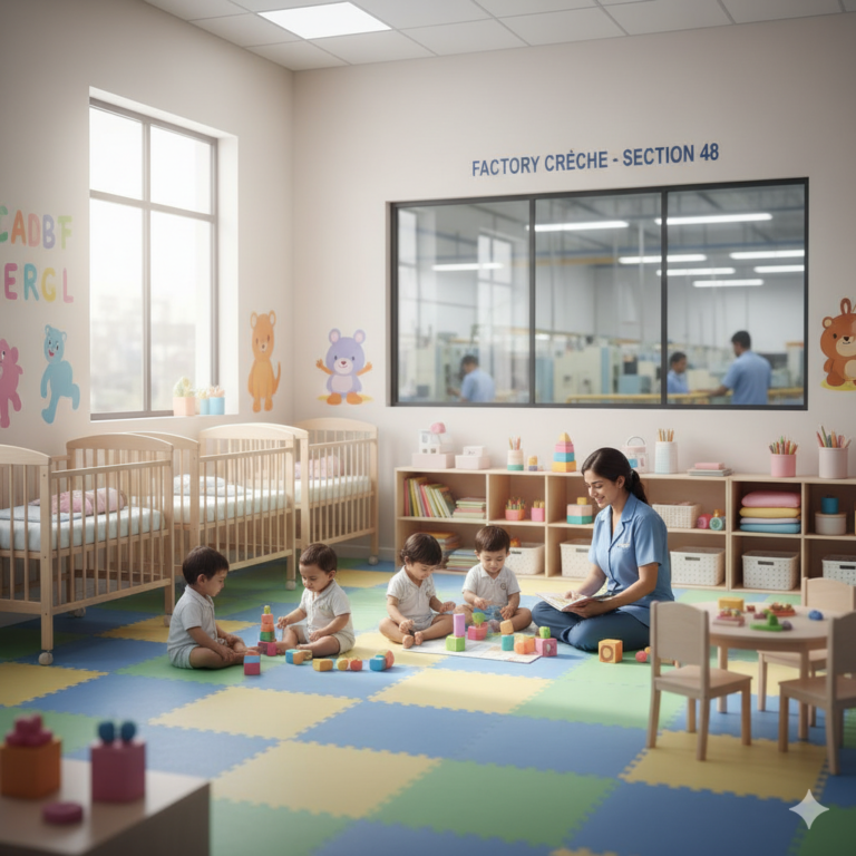 Section 48: Creches (for factories with 30+ women).