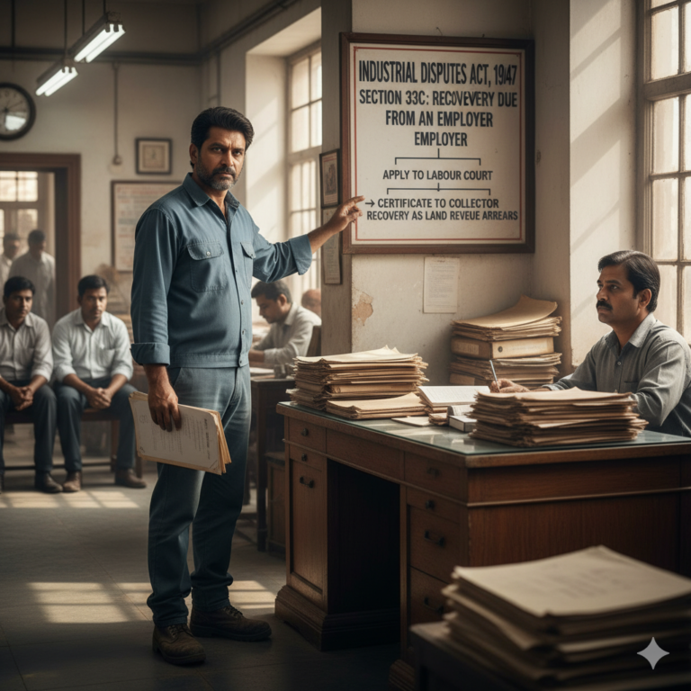 Section 33C: Recovery of money due from an employer.