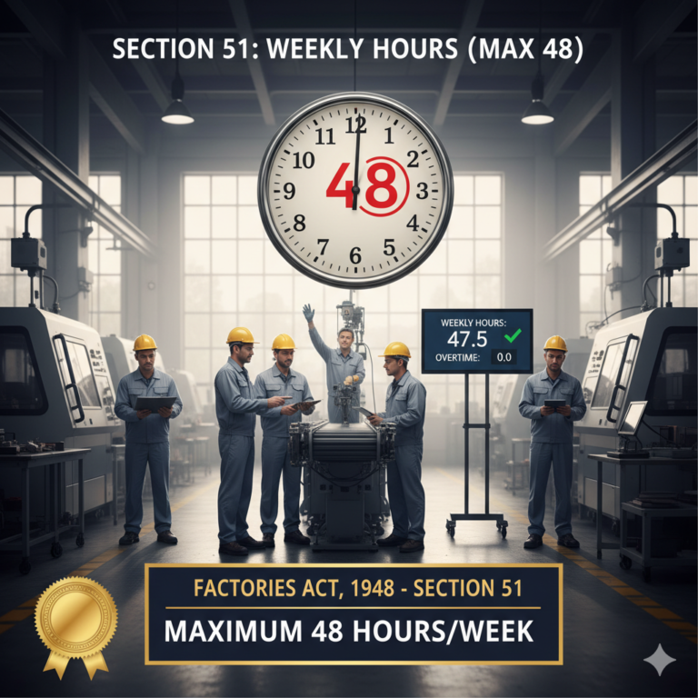Section 51: Weekly hours (Max 48).