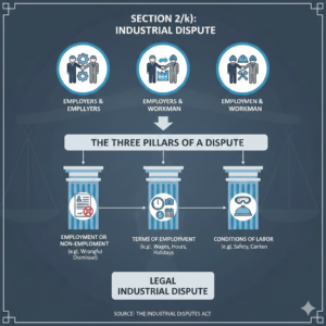 Industrial Dispute Act Section 2(k) & Section 2(s)