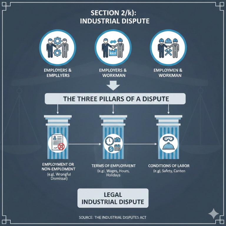Industrial Dispute Act Section 2(k) & Section 2(s)
