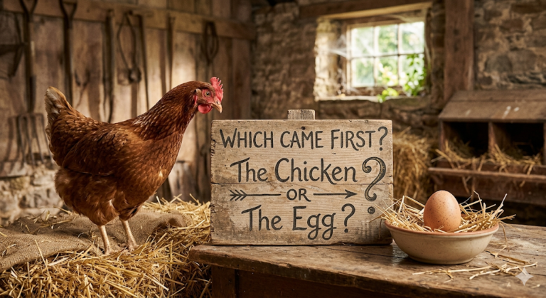 Which came first _ the chicken or the egg
