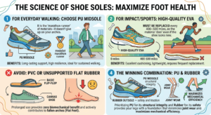 WHY PU SHOES ARE BETTER THEN EVA & PVC SHOE
