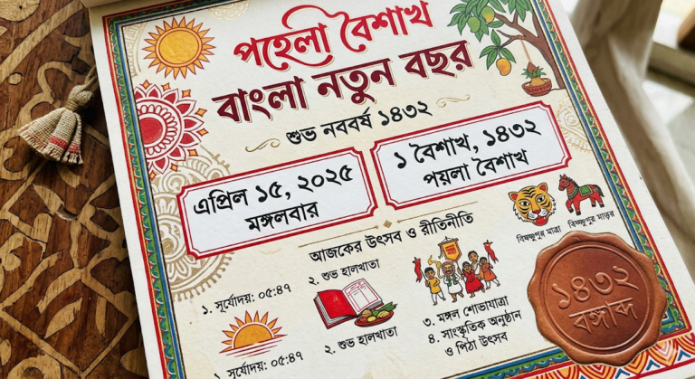 Bengali Calender 1ST Baiskh Bengali Calender 1ST Baiskh