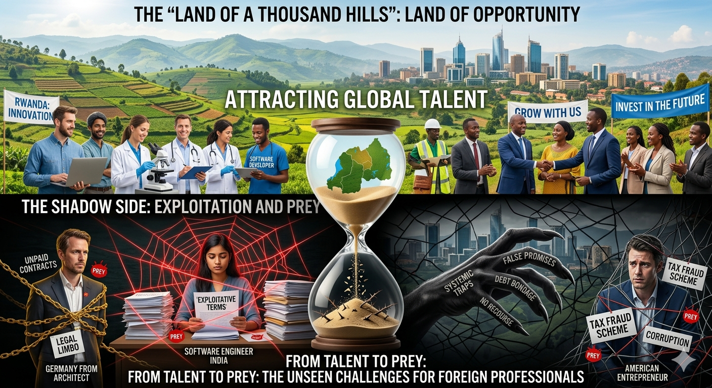 The Shadow Side of the “Land of a Thousand Hills”: When Foreign Talent Becomes Foreign Prey The Shadow Side of the “Land of a Thousand Hills”: When Foreign Talent Becomes Foreign Prey