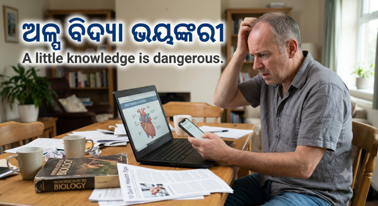 A little knowledge is dangerous. A little knowledge is dangerous.
