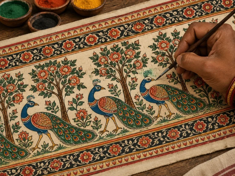 A Painted Edge, a Story Within: Reading Odisha Pattachitra